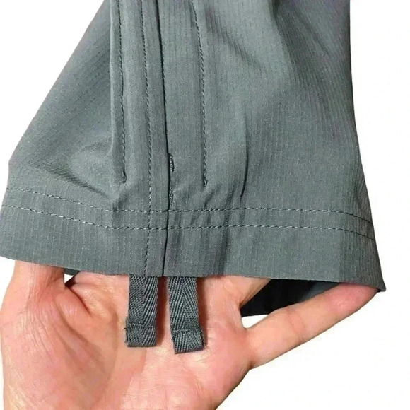 Eddie Bauer Stretch Ripstop Crop Pant Women’s 14 Gray Outdoors Granola Girl NWT - Picture 9 of 13